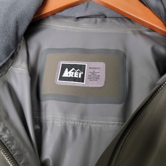 REI Olive Green Women's Jacket - Picture 11 of 16